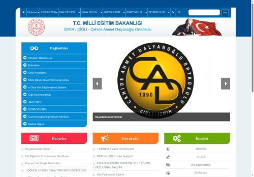 Cahide Ahmet Dalyanoğlu Ortaokulu - İZMİR / ÇİĞLİ