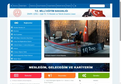 Çiğli 75. Yıl Mesleki ve Teknik Anadolu Lisesi - İZMİR / ÇİĞLİ