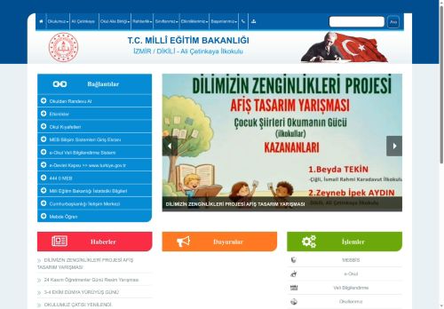 Ali Çetinkaya İlkokulu - İZMİR / DİKİLİ