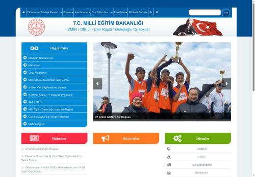 Can Rüştü Tüfekçioğlu Ortaokulu - İZMİR / DİKİLİ