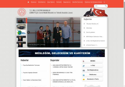 Cemil Midilli Mesleki ve Teknik Anadolu Lisesi - İZMİR / FOÇA