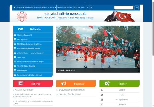 Gaziemir Adnan Menderes İlkokulu - İZMİR / GAZİEMİR