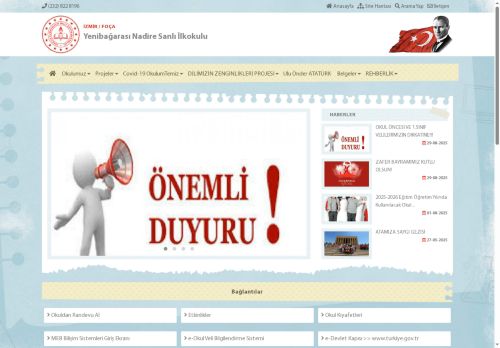 Yenibağarası Nadire Sanlı İlkokulu - İZMİR / FOÇA