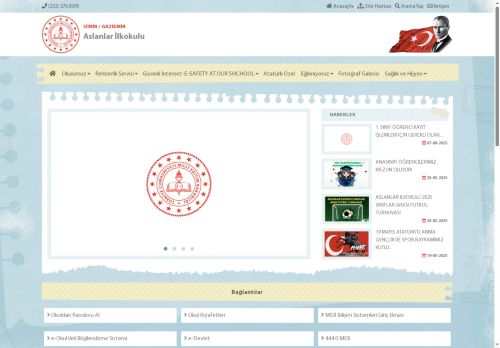 Aslanlar İlkokulu - İZMİR / GAZİEMİR