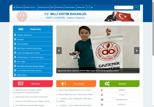 Atatürk Ortaokulu - İZMİR / GAZİEMİR