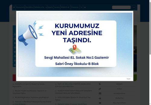 Gaziemir Rehberlik ve Araştırma Merkezi - İZMİR / GAZİEMİR