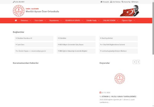 Mevlüt Aysun Özer Ortaokulu - İZMİR / GAZİEMİR