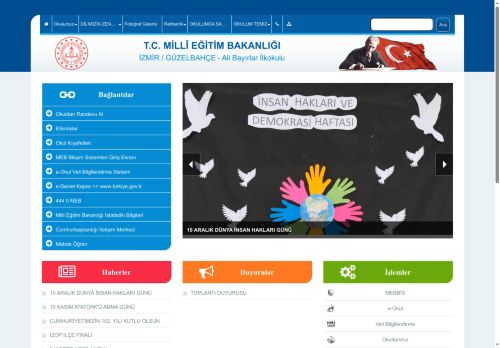 Ali Bayırlar İlkokulu - İZMİR / GÜZELBAHÇE