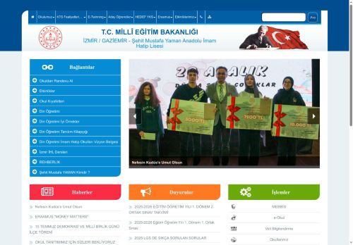 Şehit Mustafa Yaman Anadolu İmam Hatip Lisesi - İZMİR / GAZİEMİR