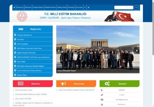 Şehit Uğur Palancı Ortaokulu - İZMİR / GAZİEMİR