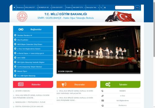 Hakkı Oğuz Tabaoğlu İlkokulu - İZMİR / GÜZELBAHÇE