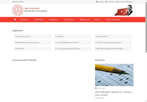 Namık Elal Ortaokulu - İZMİR / GÜZELBAHÇE