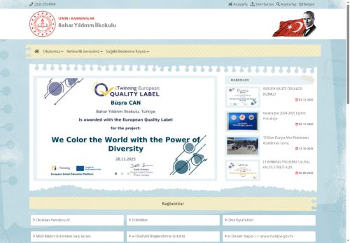 Bahar Yıldırım İlkokulu - İZMİR / KARABAĞLAR