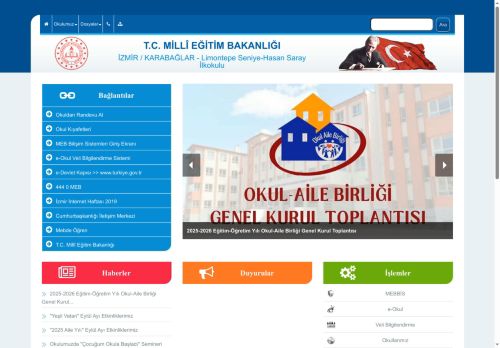 Limontepe Seniye-Hasan Saray İlkokulu - İZMİR / KARABAĞLAR
