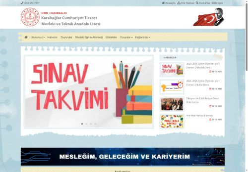 Karabağlar Cumhuriyet Ticaret Mesleki ve Teknik Anadolu Lisesi - İZMİR / KARABAĞLAR
