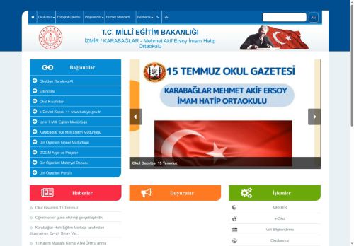 Mehmet Akif Ersoy İmam Hatip Ortaokulu - İZMİR / KARABAĞLAR