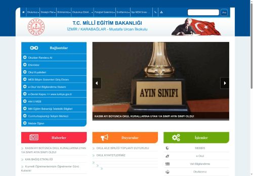 Mustafa Urcan İlkokulu - İZMİR / KARABAĞLAR