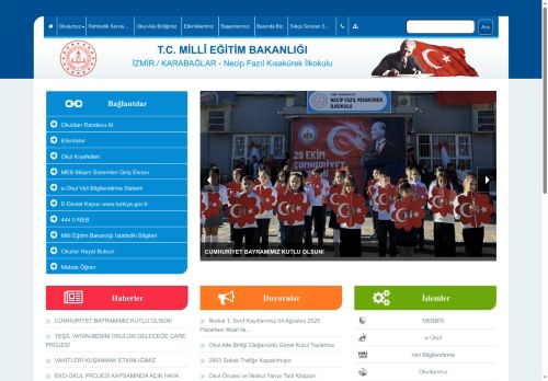 Necip Fazıl Kısakürek İlkokulu - İZMİR / KARABAĞLAR