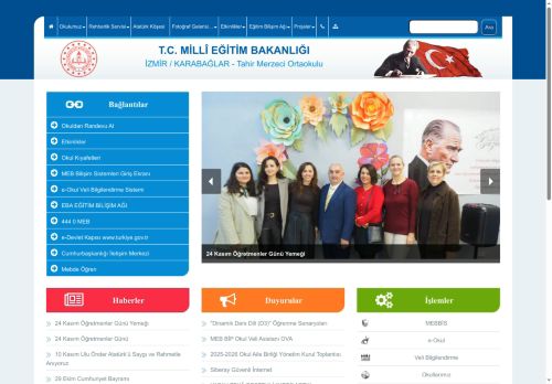 Tahir Merzeci Ortaokulu - İZMİR / KARABAĞLAR