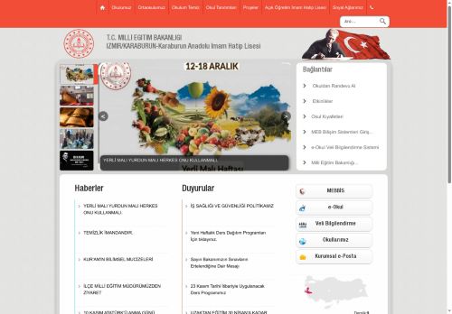 Karaburun Anadolu İmam Hatip Lisesi - İZMİR / KARABURUN