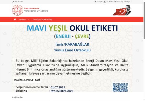 Yunus Emre Ortaokulu - İZMİR / KARABAĞLAR