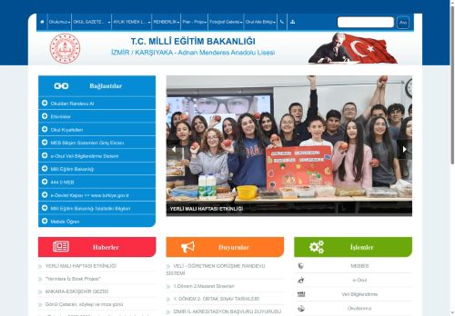 Adnan Menderes Anadolu Lisesi - İZMİR / KARŞIYAKA