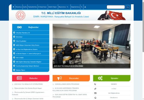Karşıyaka Behçet Uz Anadolu Lisesi - İZMİR / KARŞIYAKA