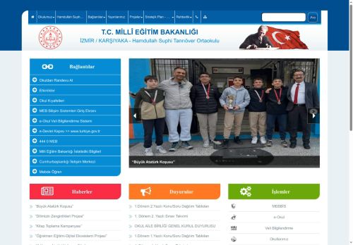 Hamdullah Suphi Tanrıöver Ortaokulu - İZMİR / KARŞIYAKA