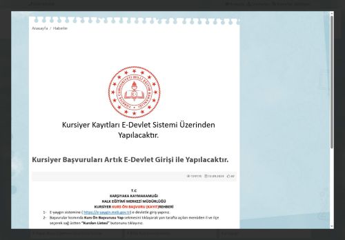 Karşıyaka Halk Eğitimi Merkezi - İZMİR / KARŞIYAKA