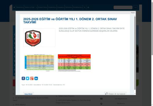 Kazım Dirik Anadolu Lisesi - İZMİR / KARŞIYAKA