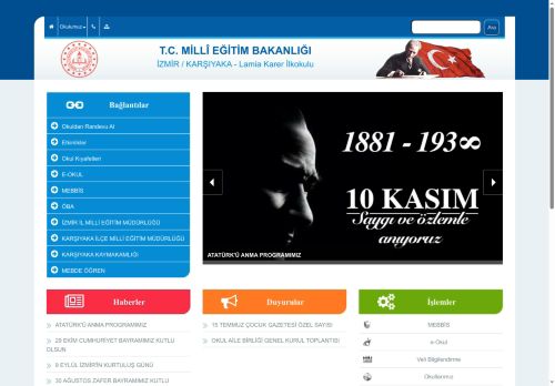 Lamia Karer İlkokulu - İZMİR / KARŞIYAKA