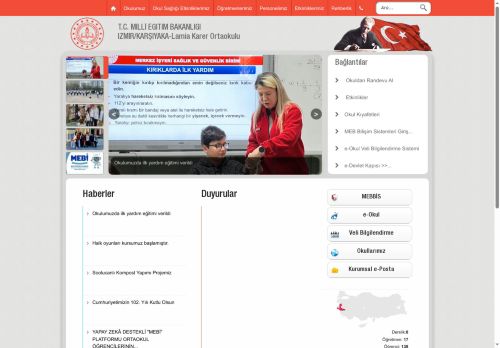 Lamia Karer Ortaokulu - İZMİR / KARŞIYAKA