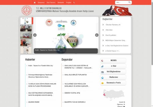 Muhsin Yazıcıoğlu Anadolu İmam Hatip Lisesi - İZMİR / KARŞIYAKA
