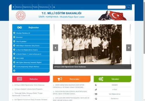 Mustafa Kaya Spor Lisesi - İZMİR / KARŞIYAKA
