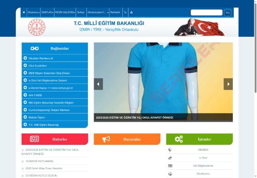 Yeniçiftlik Ortaokulu - İZMİR / TİRE