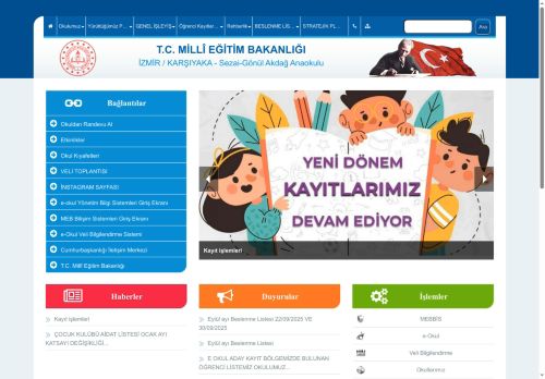 Sezai-Gönül Akdağ Anaokulu - İZMİR / KARŞIYAKA