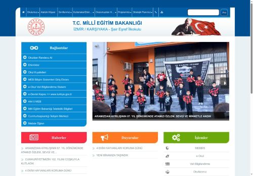 Şair Eşref İlkokulu - İZMİR / KARŞIYAKA