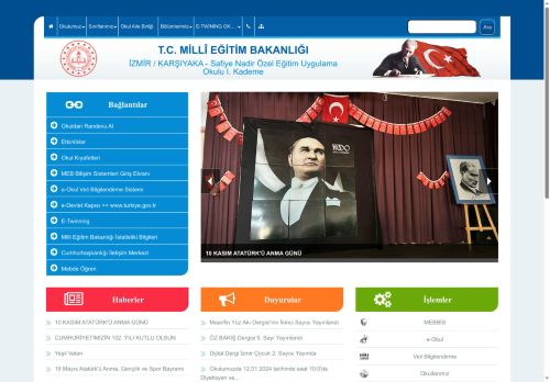 Safiye Nadir Özel Eğitim Uygulama Okulu I. Kademe - İZMİR / KARŞIYAKA