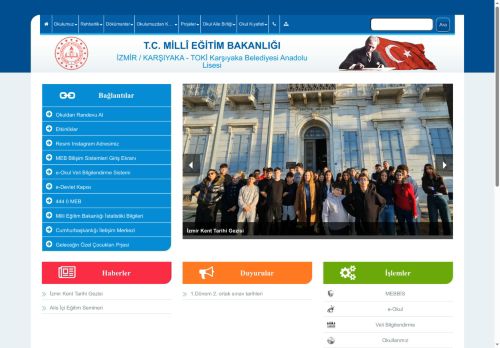 TOKİ Karşıyaka Belediyesi Anadolu Lisesi - İZMİR / KARŞIYAKA