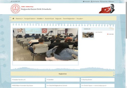 Bağyurdu Kazım Dirik Ortaokulu - İZMİR / KEMALPAŞA