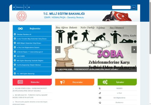 Dereköy İlkokulu - İZMİR / KEMALPAŞA