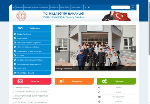 Dereköy Ortaokulu - İZMİR / KEMALPAŞA