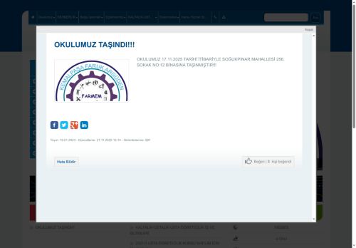 Faruk Argüden Mesleki Eğitim Merkezi - İZMİR / KEMALPAŞA