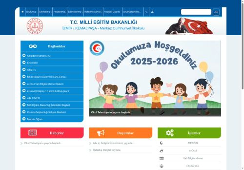 Merkez Cumhuriyet İlkokulu - İZMİR / KEMALPAŞA