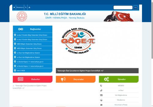 Yenmiş İlkokulu - İZMİR / KEMALPAŞA