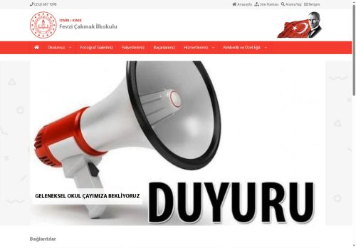 Fevzi Çakmak İlkokulu - İZMİR / KINIK