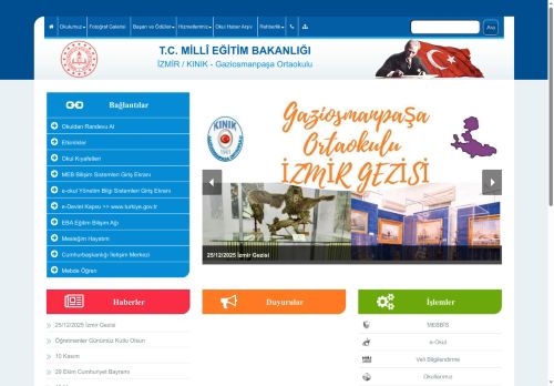 Gaziosmanpaşa Ortaokulu - İZMİR / KINIK