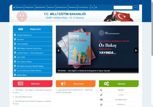 75. Yıl İlkokulu - İZMİR / KEMALPAŞA