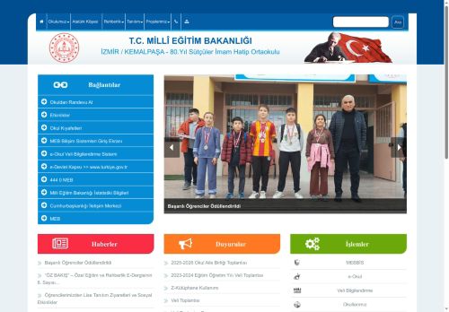 80.Yıl Sütçüler İmam Hatip Ortaokulu - İZMİR / KEMALPAŞA