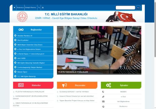 Cevizli Ege Bölgesi Sanayi Odası Ortaokulu - İZMİR / KİRAZ